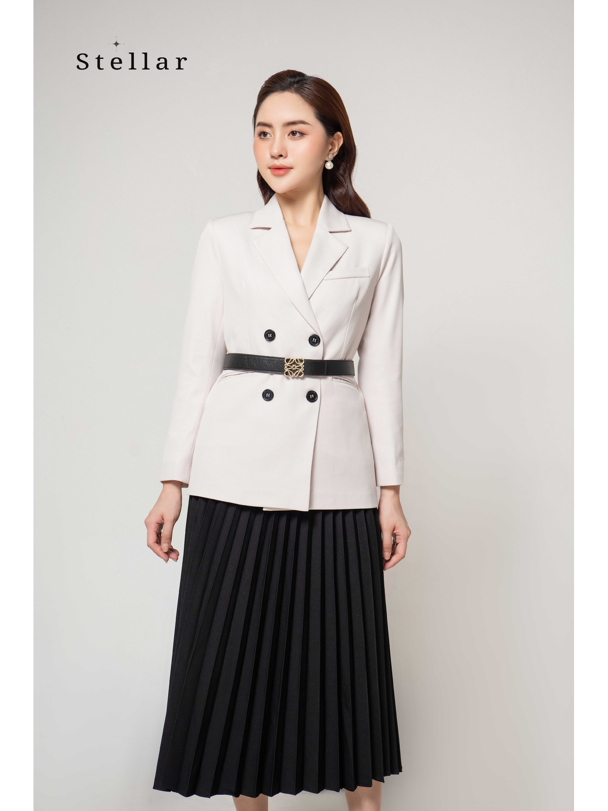 Áo vest cổ đức 4 cúc