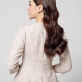 Áo dạ tweed kẻ caro chỉ nhung